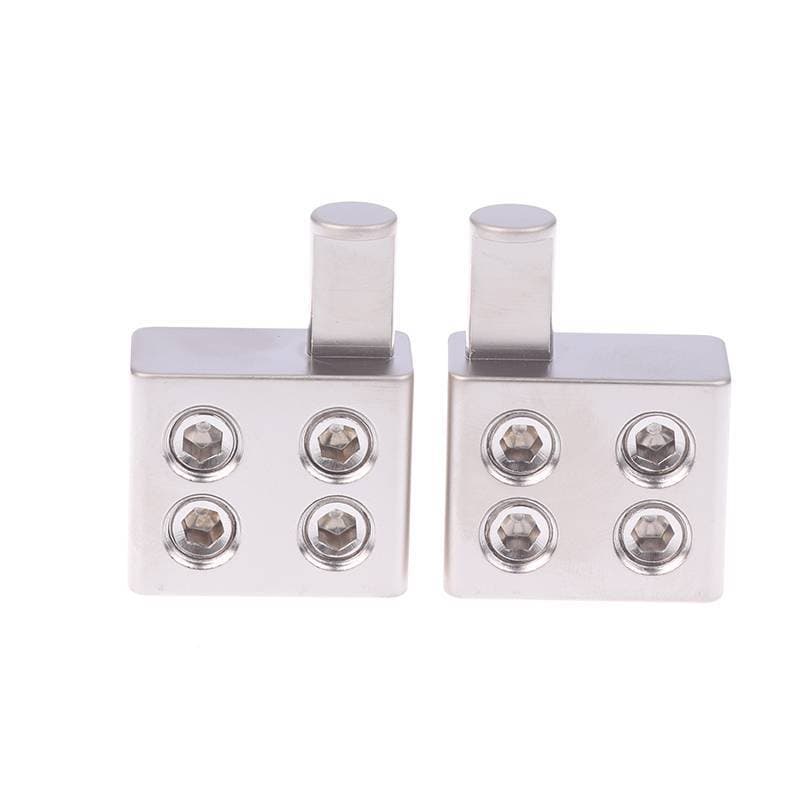 [Luckybaby-t] 1 Par Divisor De Áudio Do Carro Fio Fonte De Alimentação Terminal Amplificador Duplo Medidor 1/0 Para Redu