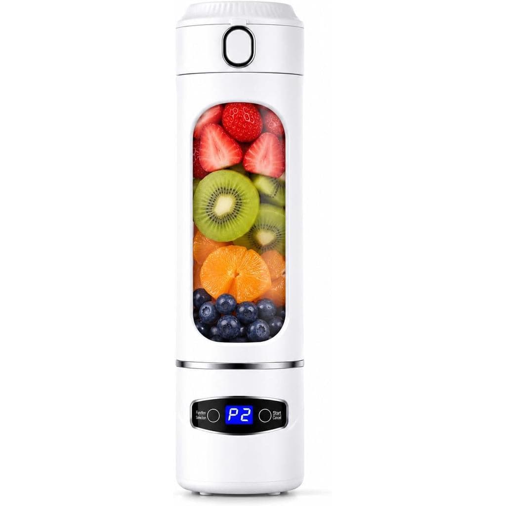 Liquidificador portátil, adequado para milkshakes e smoothies, liquidificador pessoal de 20 onças, recarregável por USB,
