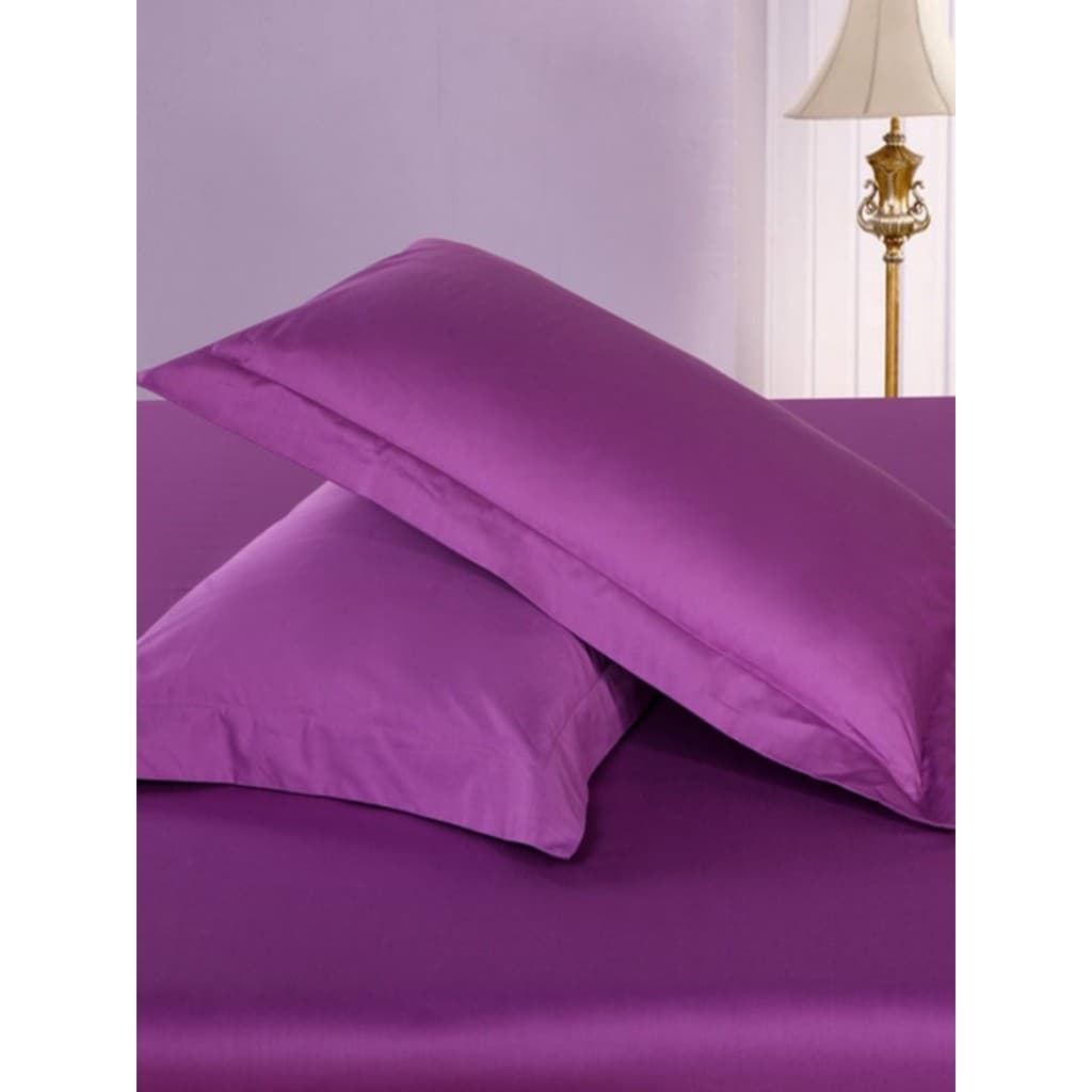 Fada Romântica! Fronha única de cor sólida de algodão puro 48 * 74CM fronha 1 peça