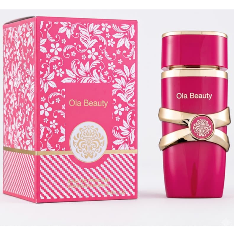 Perfume Feminino 30ML/100ML Ola Beauty Eau de Parfum Árabe Alta Fixação Fragrância Floral Premium Sofisticado