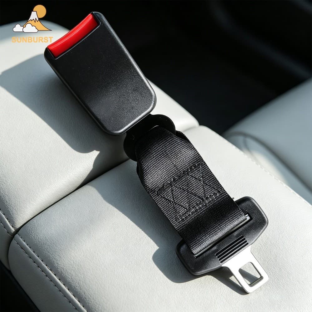 [Sunburst1 . br] Extensão Universal Ajustável Para Cinto De Segurança Carrinho De Golfe Em Nylon De 2 Pontos