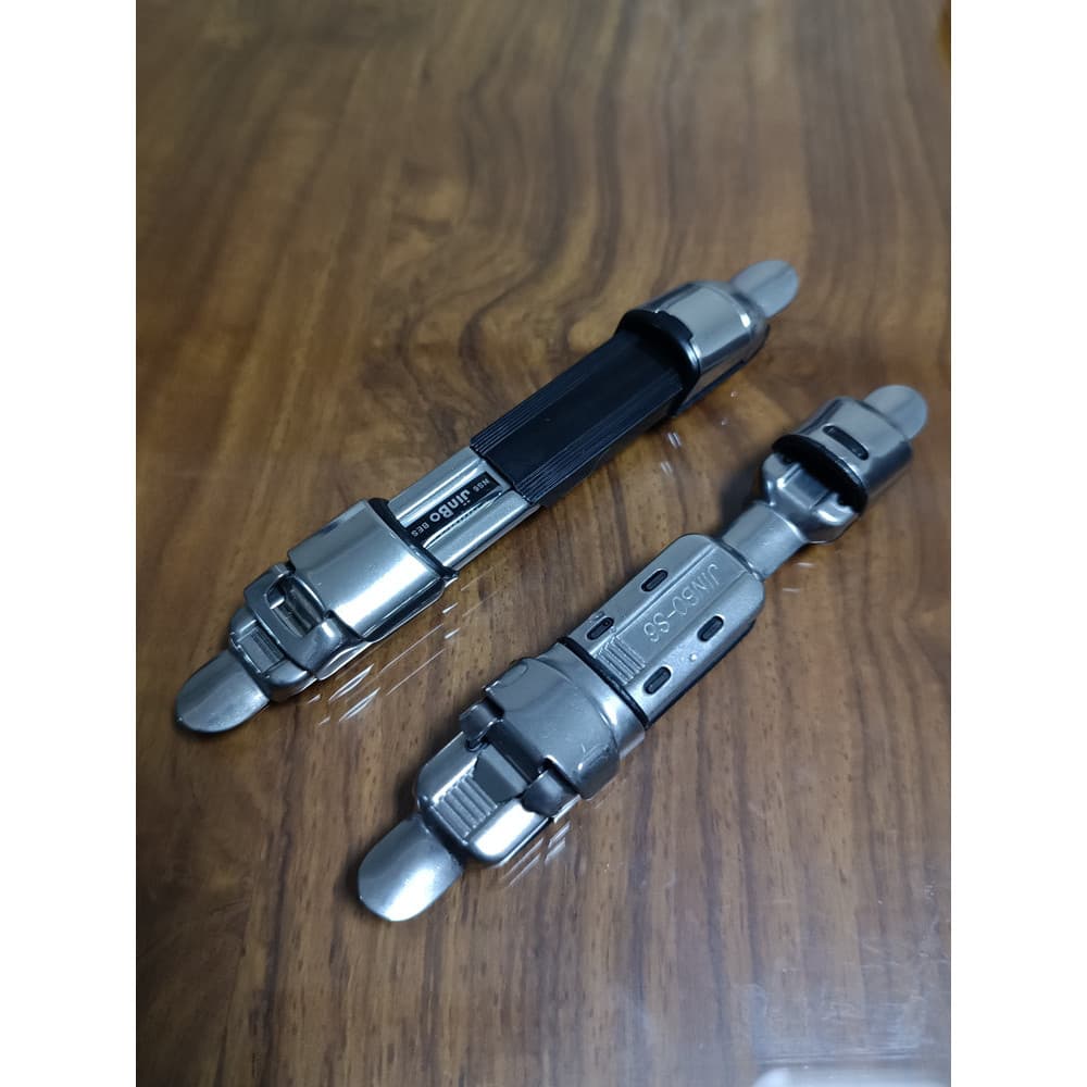 Acessórios modificados DIY Vara de jangada Carretel Placa de assento Cartão de carretel de pesca de aço inoxidável Assen