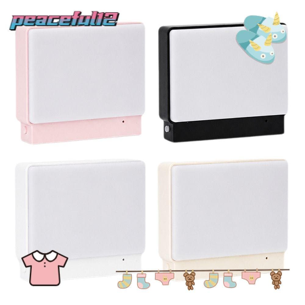 Luz Adesiva De Geladeira PEACEFUL , Em Branco Com Luzes LED Adesivo , Quadrado Redondo