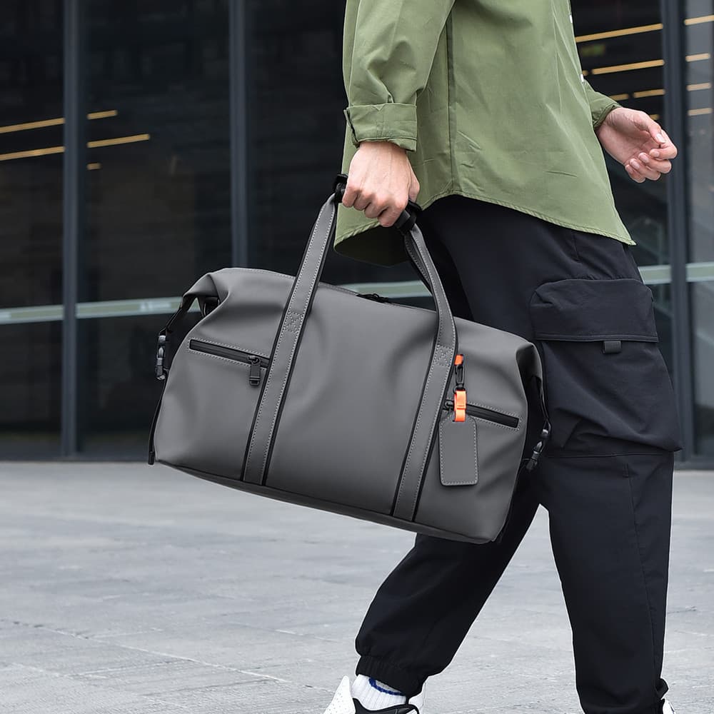Bolsa de viagem masculina, bolsa de viagem de negócios, grande capacidade, curta distância, viagem, esportes, academia,