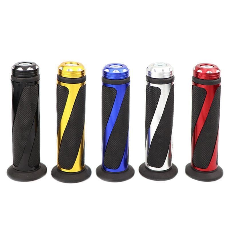 Kit de modificação de borracha listrada com alça Universal para motocicleta, veículo Off-Road, padrão de diamante, apert