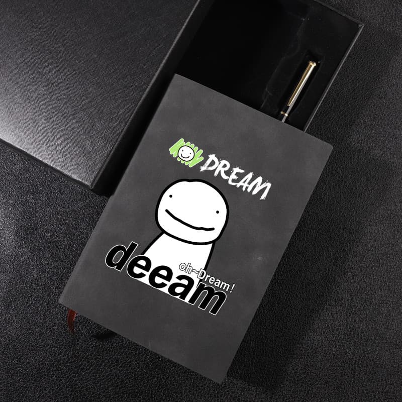 Sonho Minecraft bloco de notas diário negócios caderno caixa de presente bloco de notas presente A5 livro
