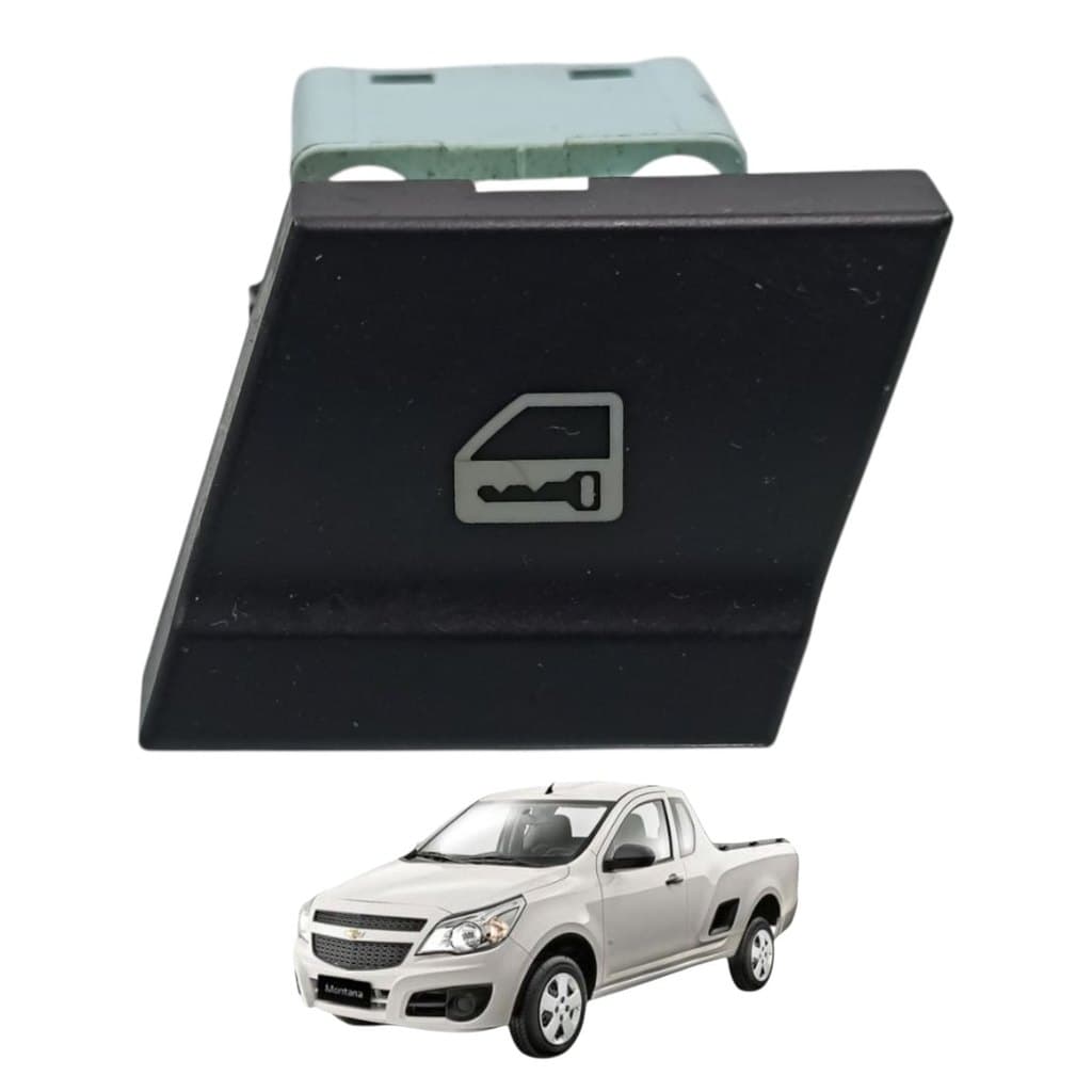 Botao interruptor trava porta gm montana agile ls 2014 2015
