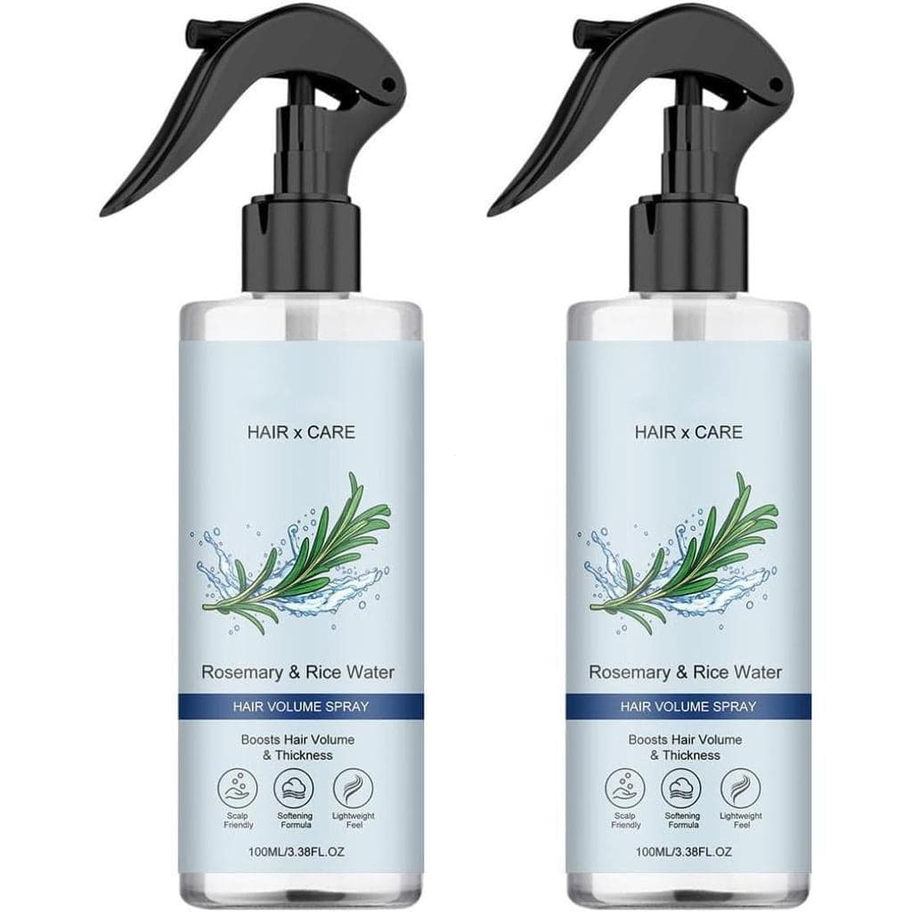 O spray de alecrim promove o crescimento e o espessamento do cabelo, deixando-o macio, suave, não oleoso e bem cuidado.
