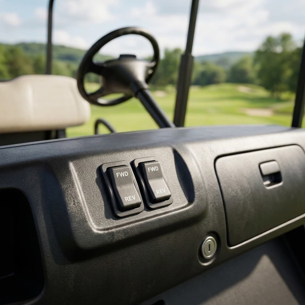 [qkc]-Interruptor Oscilante Reverso Dianteiro Para EZGO PDS Elétrico Carrinhos De Golfe