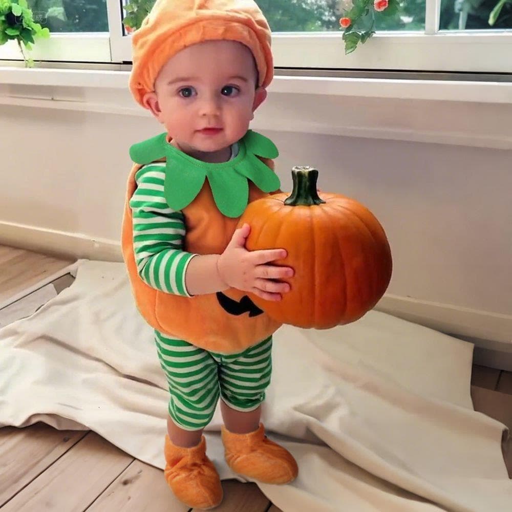 Halloween crianças trajes das mulheres dos homens abóbora legumes dos desenhos animados vestir-se trajes de desempenho d