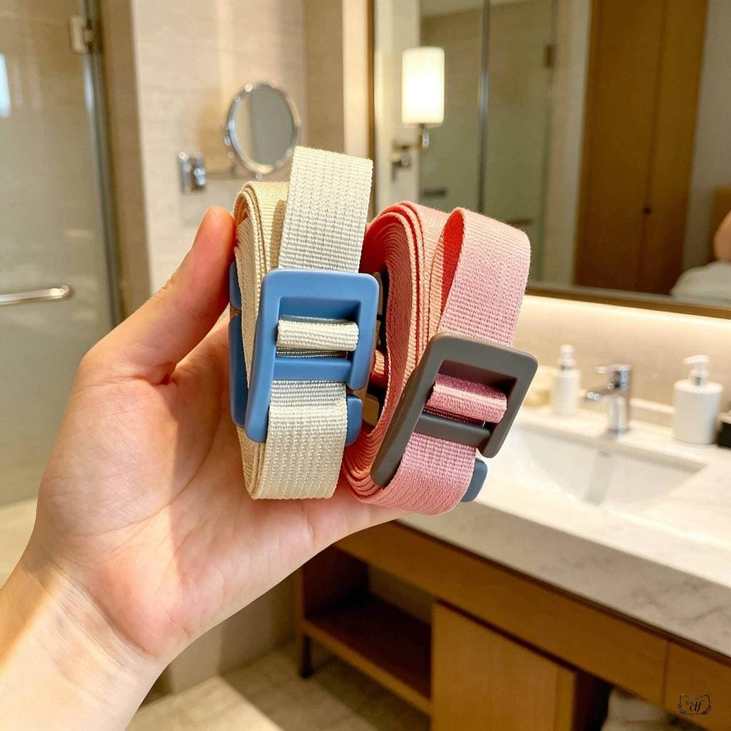Varal retrátil para viagem, varal para viagens de negócios ao ar livre, ajustável, sem perfuração, portátil, linha de se
