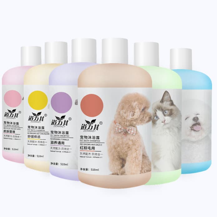 Daoliqi pet corpo lavagem pequena garrafa loção corporal pet banho descontaminação fragrância gato cão Shampoo banho líq