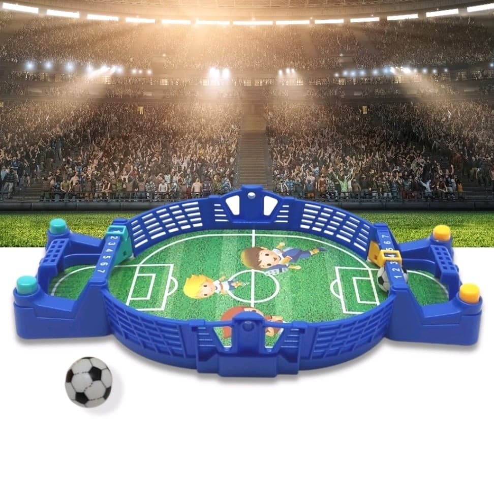 Mini Jogo de Futebol de Mesa Para Crianças de Tabuleiro Infantil Pinball Jogar de Duas Pessoas Competitivo Divertido