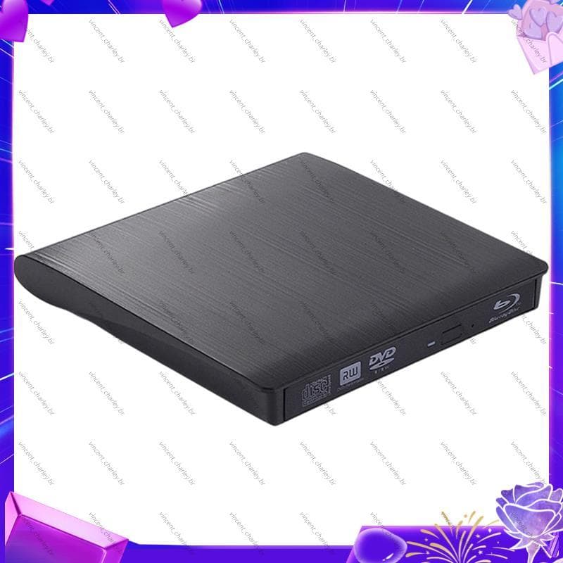[vincent_c] Dual-Interface Blu-Ray Queima Acabamento Escovado USB 3.0 Unidade Óptica Externa Gravador De DVD/CD Para Lap