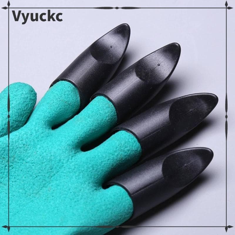 [vyuckc] Luvas De Jardinagem Com Garras Luva De Proteção À Prova De Espinhos Para Escavar , Plantar Tarefas De Jardim Ao