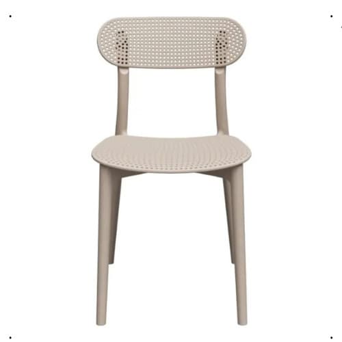 Cadeira De Montagem para Jardim Simpla Cor Natural lisa
