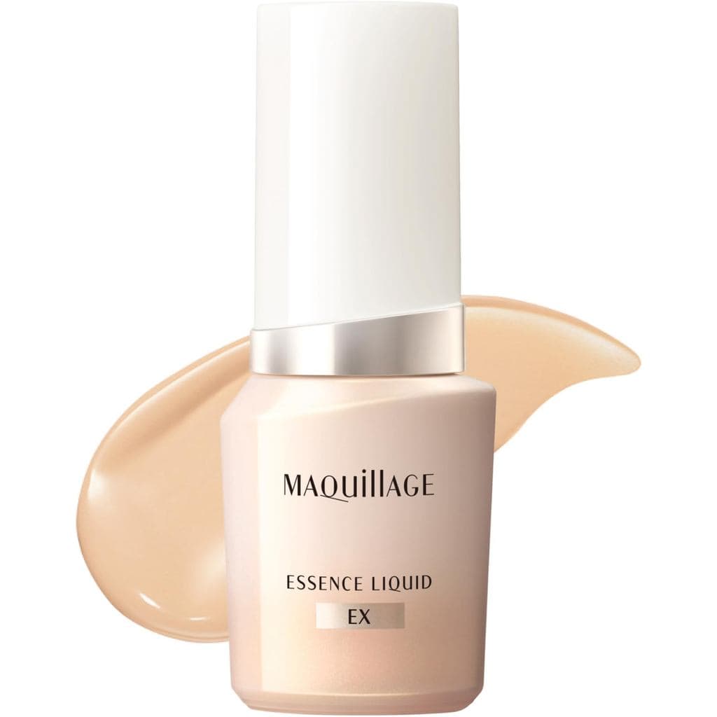 MAQuillAGE Essence Liquid EX 24mL SPF50+ PA++++ Base Serum 5 Tons Cobre Poros Sem Fragrancia Modelo 2025 Shiseido Japao