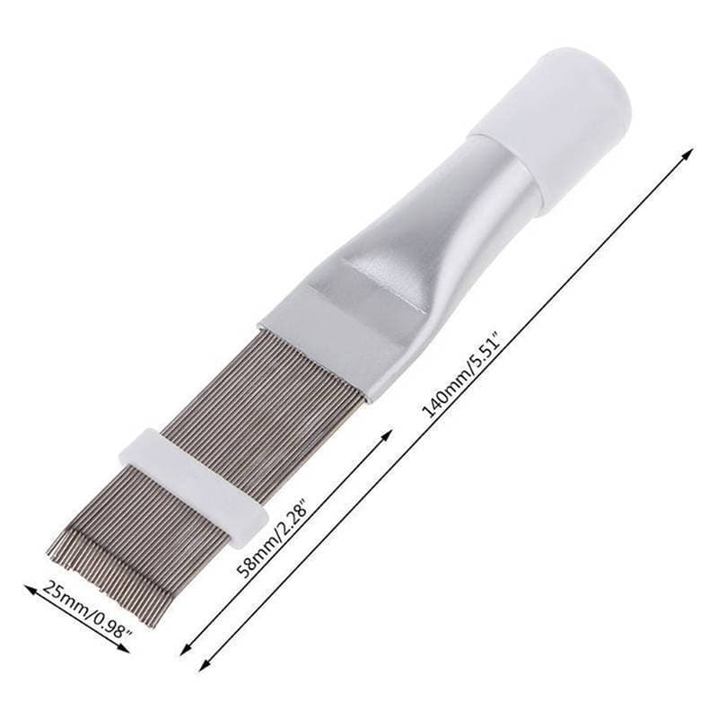 Ferramenta De Reparo De Ar Condicionado Dourado Coilb A/C Hvac Radiador Escova Dobrável Universal São