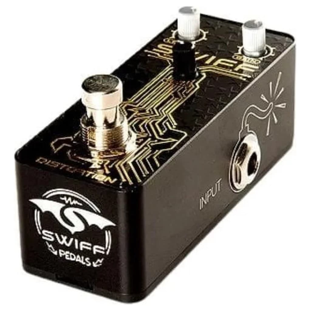 Pedal De Efeito Para Guitarra Swiff Pedals Ap08 Distortion