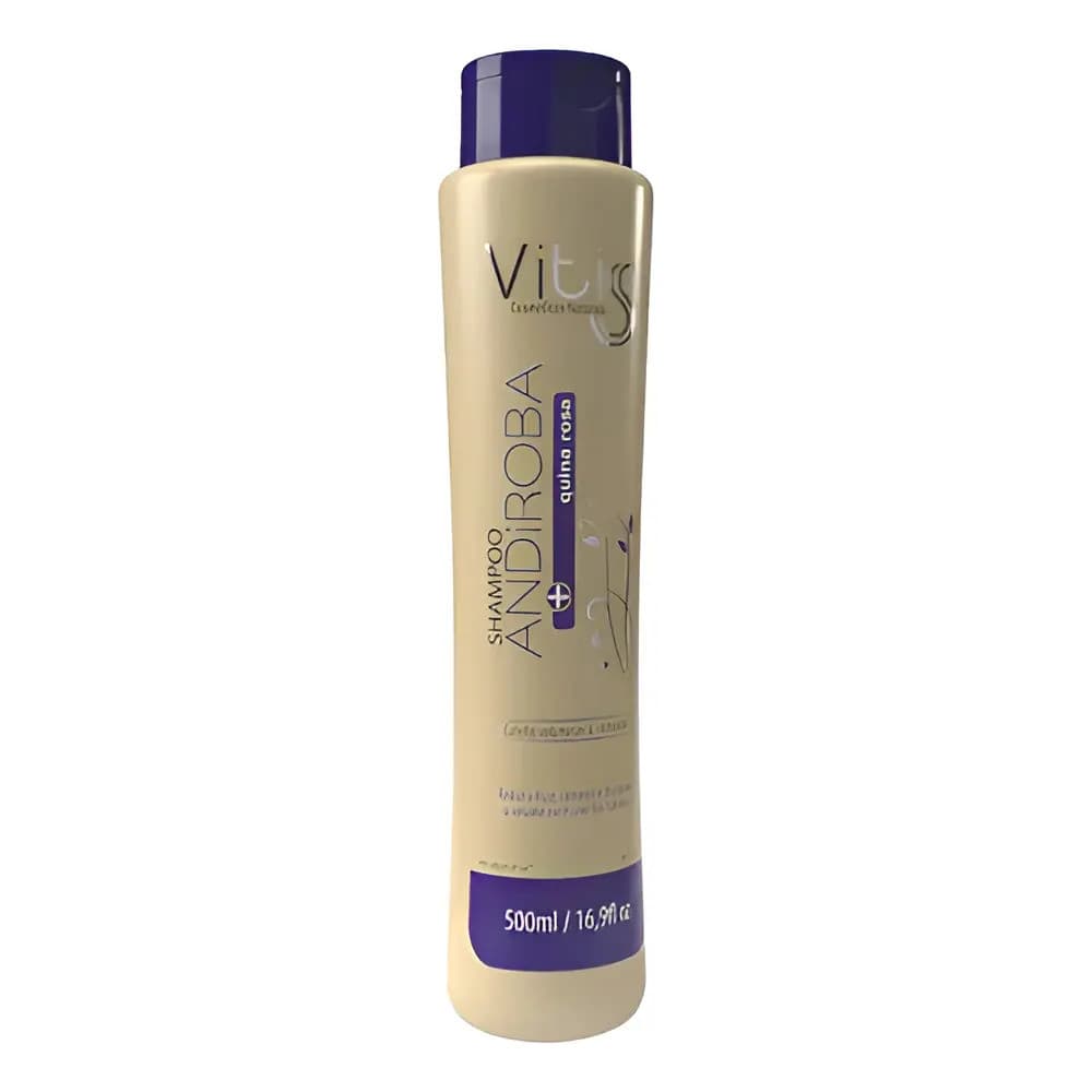 Shampoo Andiroba 500 Ml Vitiss Cabelo Cacheado Volumoso