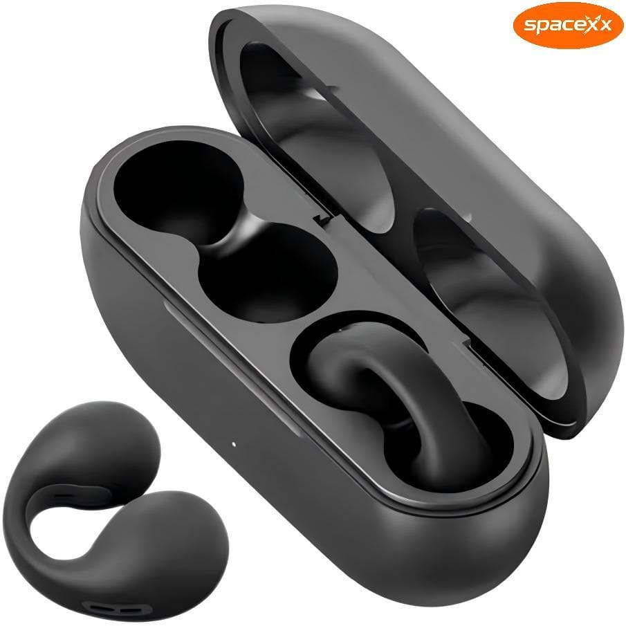 Fone De Ouvido Sound Earcuffs Condução De Ossos Sem Fio Bluetooth Auriculares TWS Earbuds-Spacexx