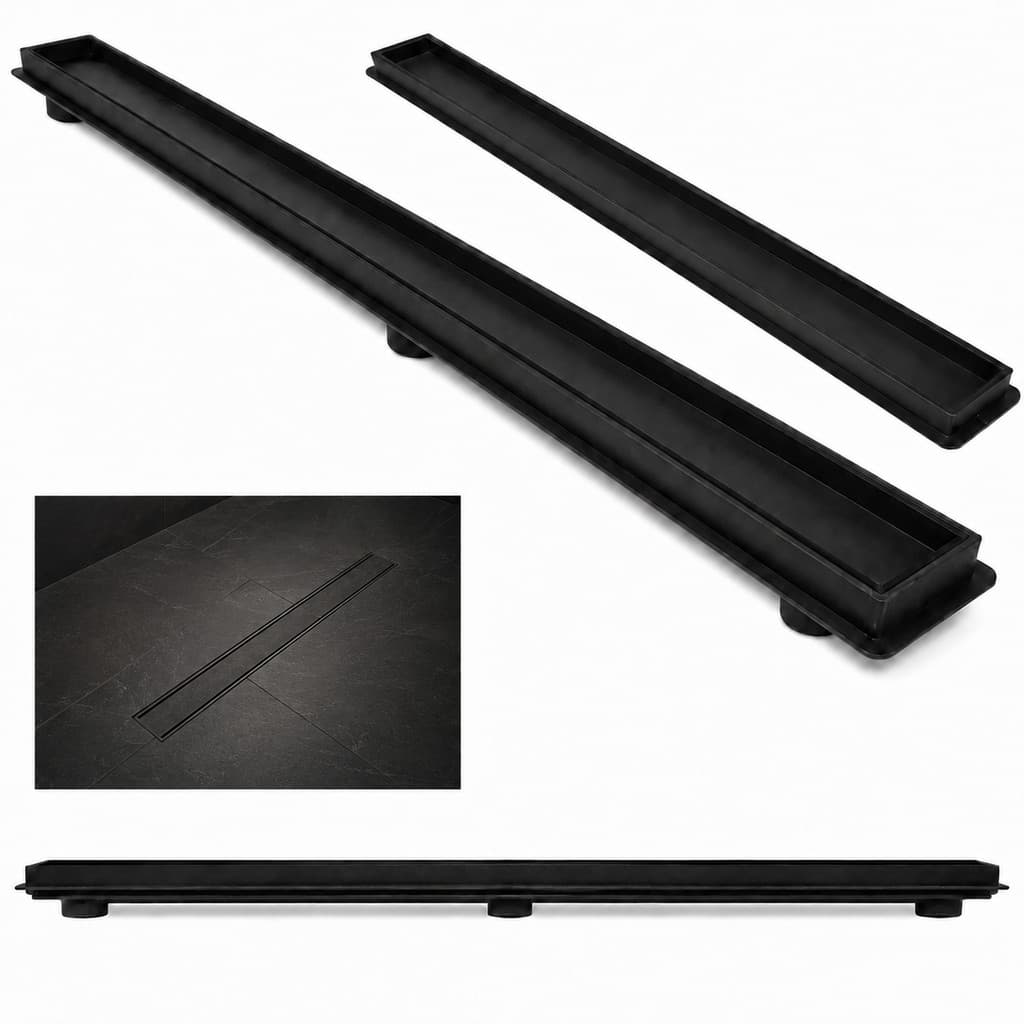 Ralo Apartamento 70cm Cola Piso Raso Branco Plástico Banheiro