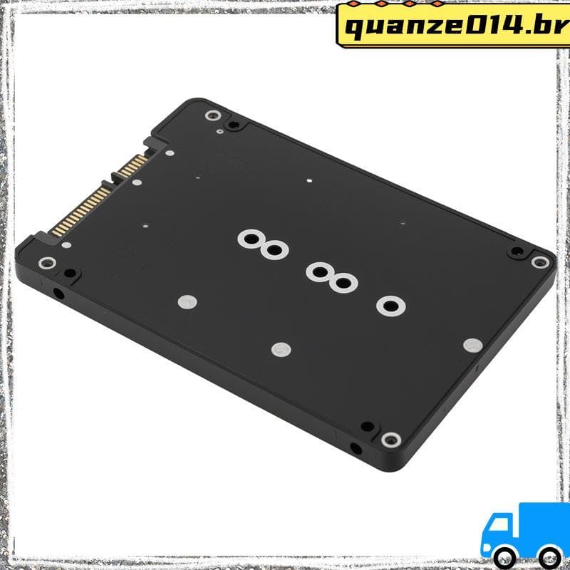 Adaptador SSD 2 Em 1 Combina Com Chave M . 2 NGFF B E MSATA Para Conversor De SATA 3 De 2.5 Polegadas Caixa Externa