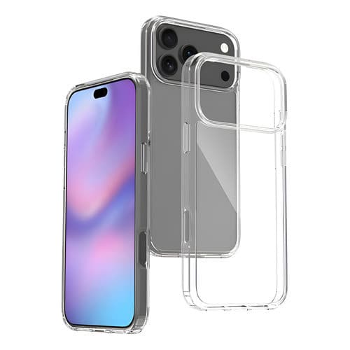 Capa Case Capinha Para iPhone 17 17 Pro 17 Air 17 Pro Max Transparente iPhone 17 Pro Max Transparente