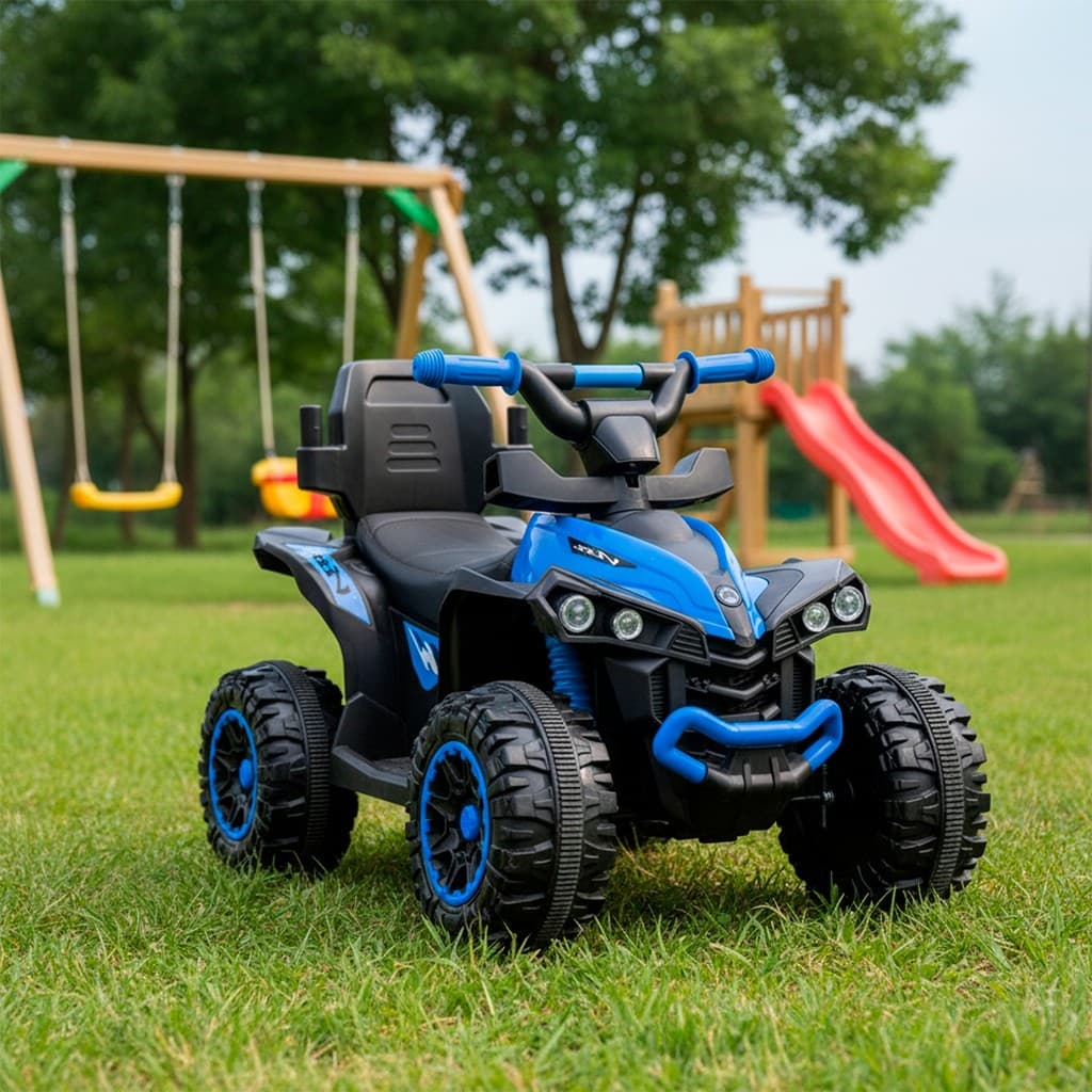 Mini Quadriciclo Andador Infantil 6V Elétrico Com Faról Led E Música - Top Play