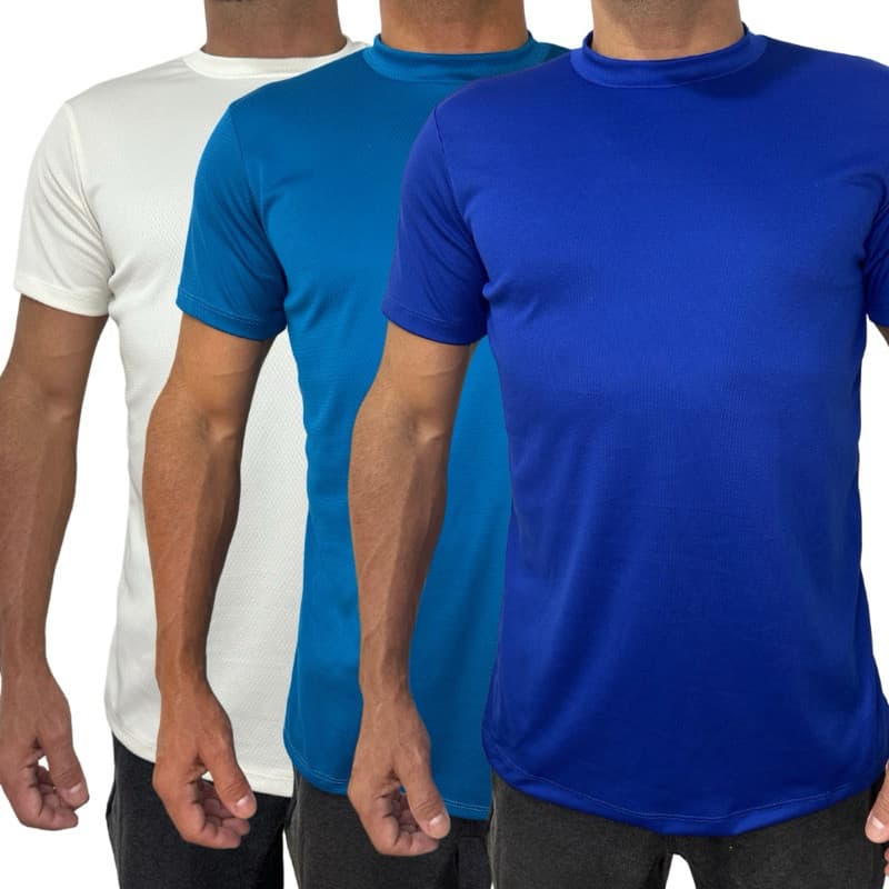 Camiseta tipo Dry FIT Masculina - Academia - Treino - Casual - Esportes - Exercícios - Corrida