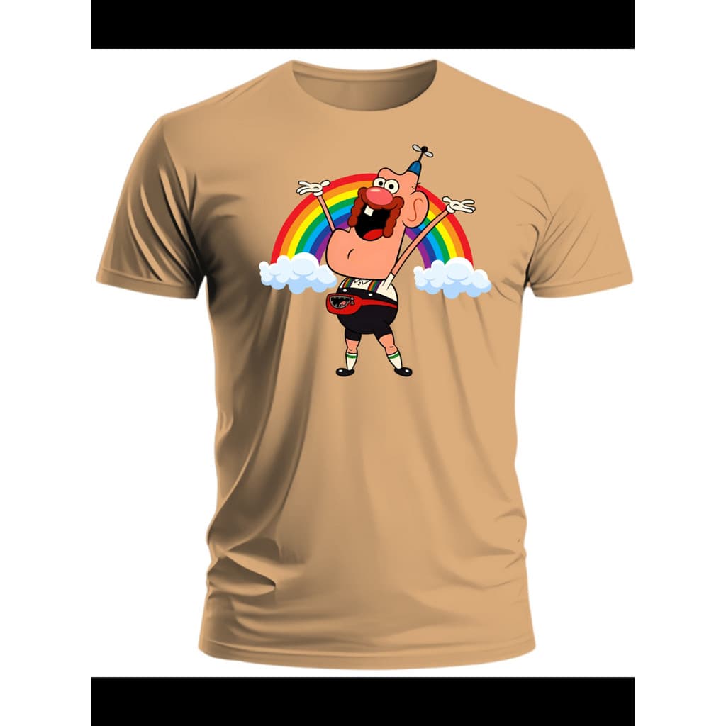 Camiseta Desenho Titio Avo Camisa 100%Algodão Unissex