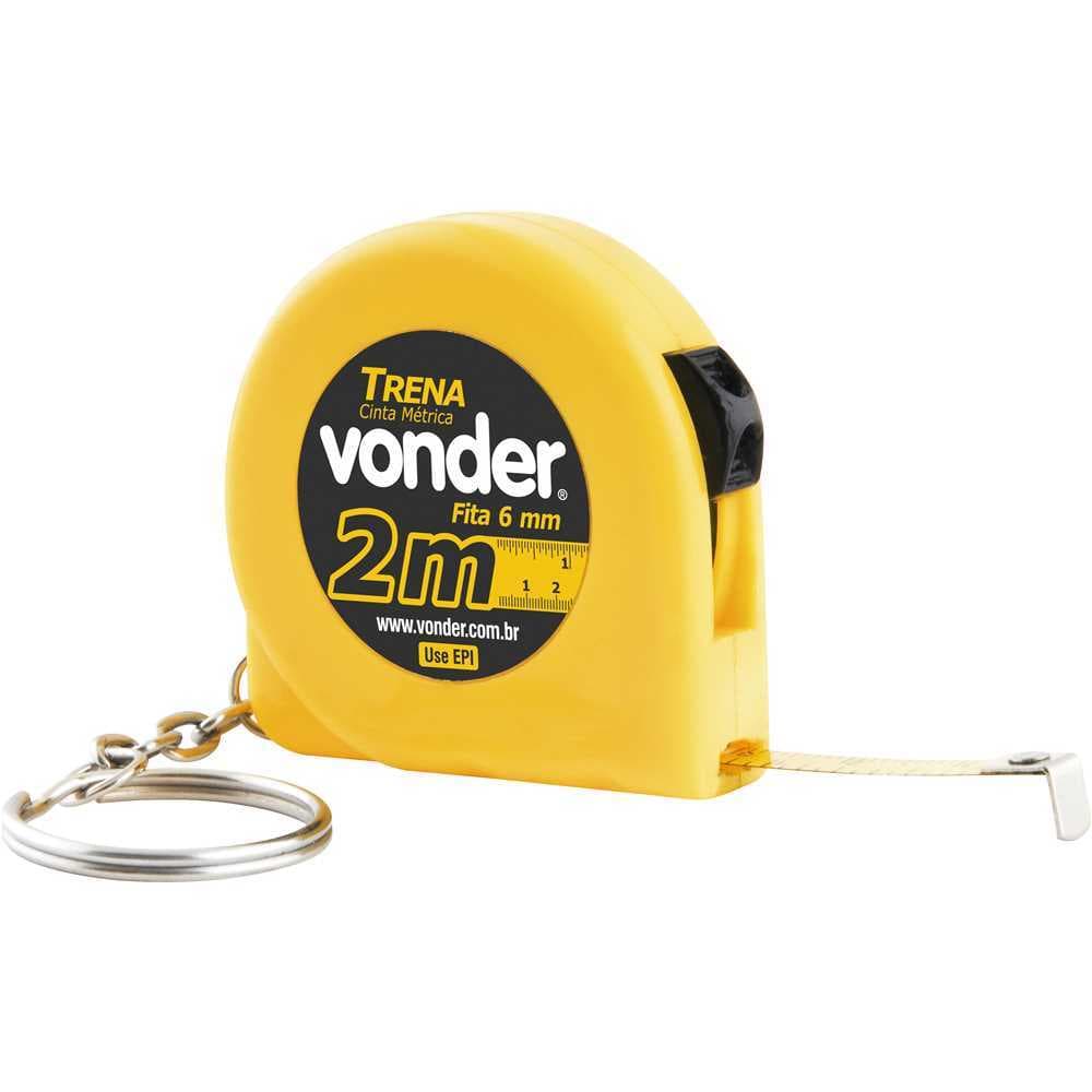 Trena chaveiro de aço 2,0 m x 6,0 mm VONDER