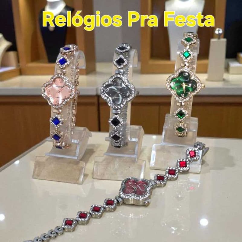 Relógios Feminino, Trevo,  Luxo, Para Festas, Presente