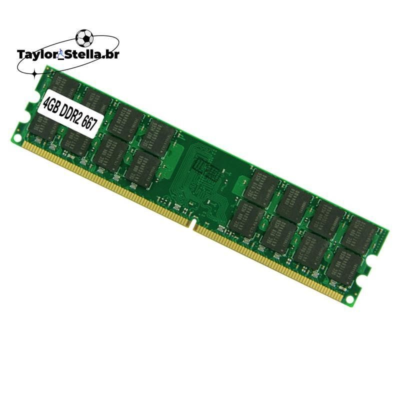DDR2 4GB Memória RAM De Grande Capacidade 240PIN PC2-5300 667MHz Módulo De Alta Frequência Para Computador Desktop