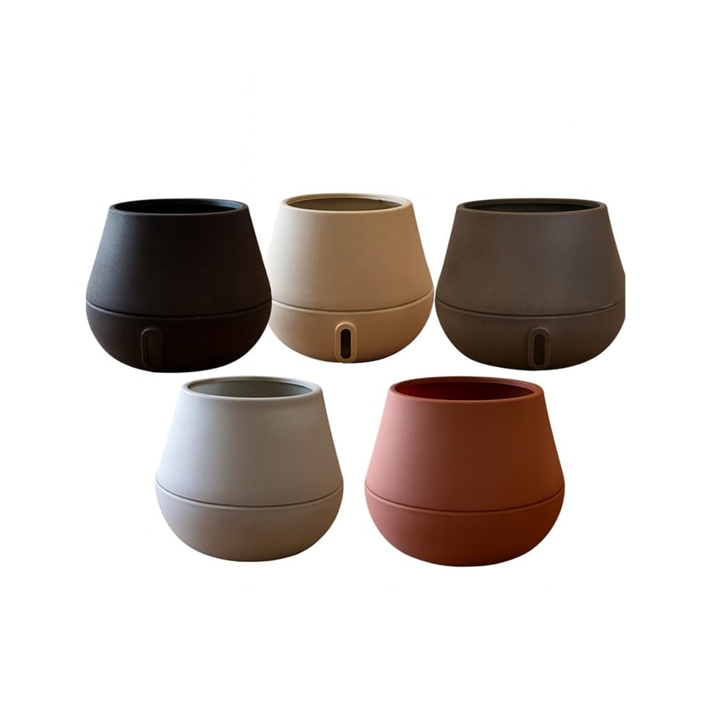 Vaso Autoirrigável Cuia P 18x27 cm