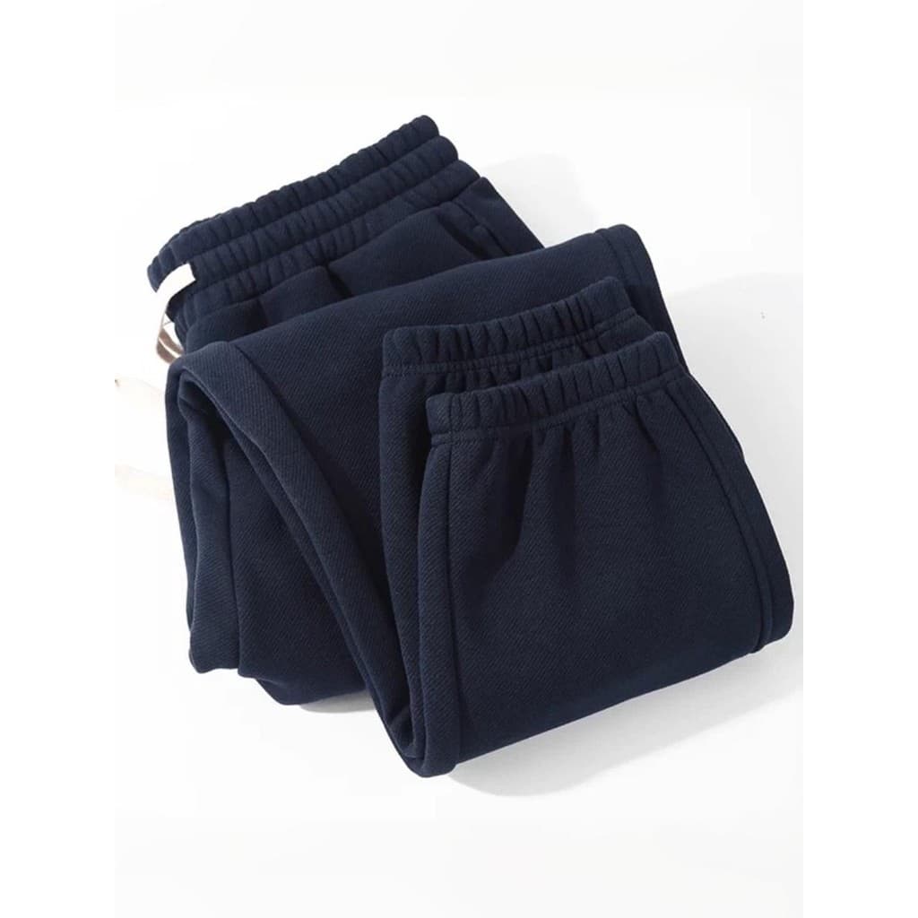 Outono inverno 420g sarja pesada mais veludo engrossado esportes Leggings Sweatpants masculino simples All-Match quente