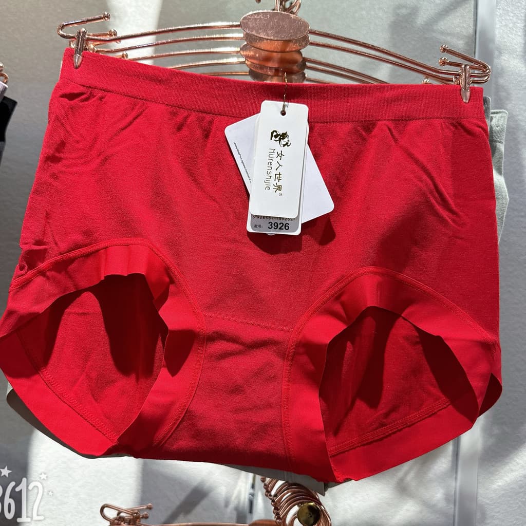 Roupa íntima feminina mundial 3926 cuecas antibacterianas sem costura femininas 3930 meninas Modal calças elásticas alta