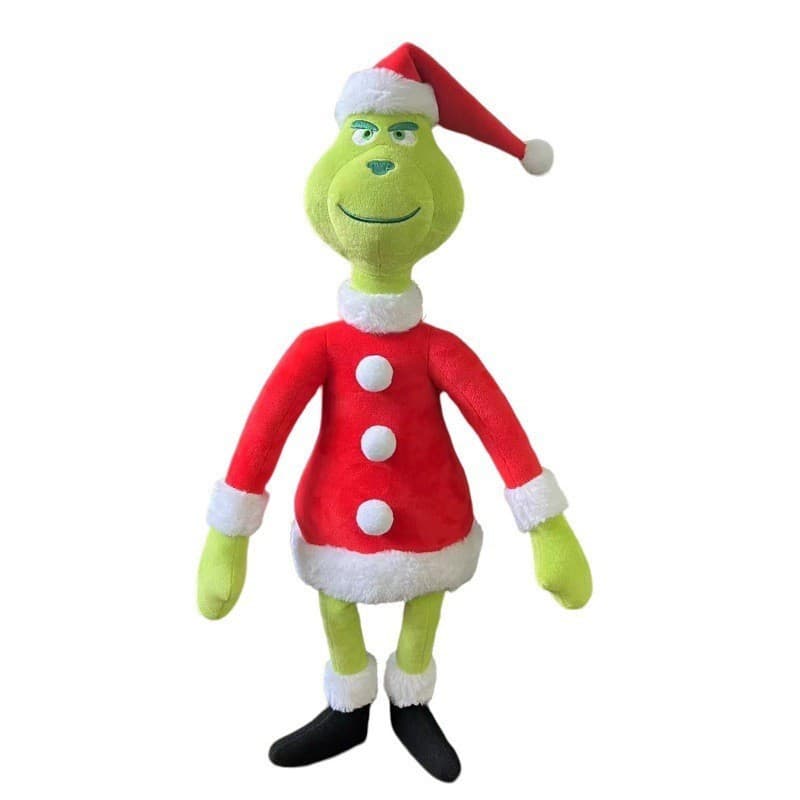 Travesseiro De Pelúcia Grinch Verde Grande Com Tema De Natal De Como O Roubou Boneca Macia Decoração De Férias Aconchega