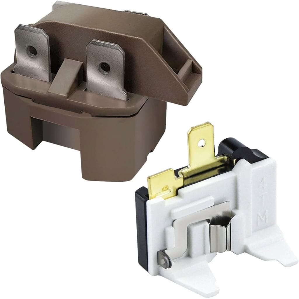 Kit de Relé de Partida e Protetor de Sobrecarga para Compressor de Refrigerador Frigidaire, GE, Whirlpool, Kenmore – Sub