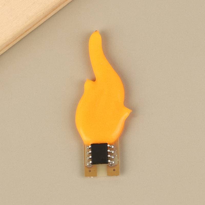 DL 1pcs 3V LED Filamento Cob Flash Velas Edison 1900-2200K Diodo Luz Decoração Acessórios De Lâmpada Diy Retro Vela De