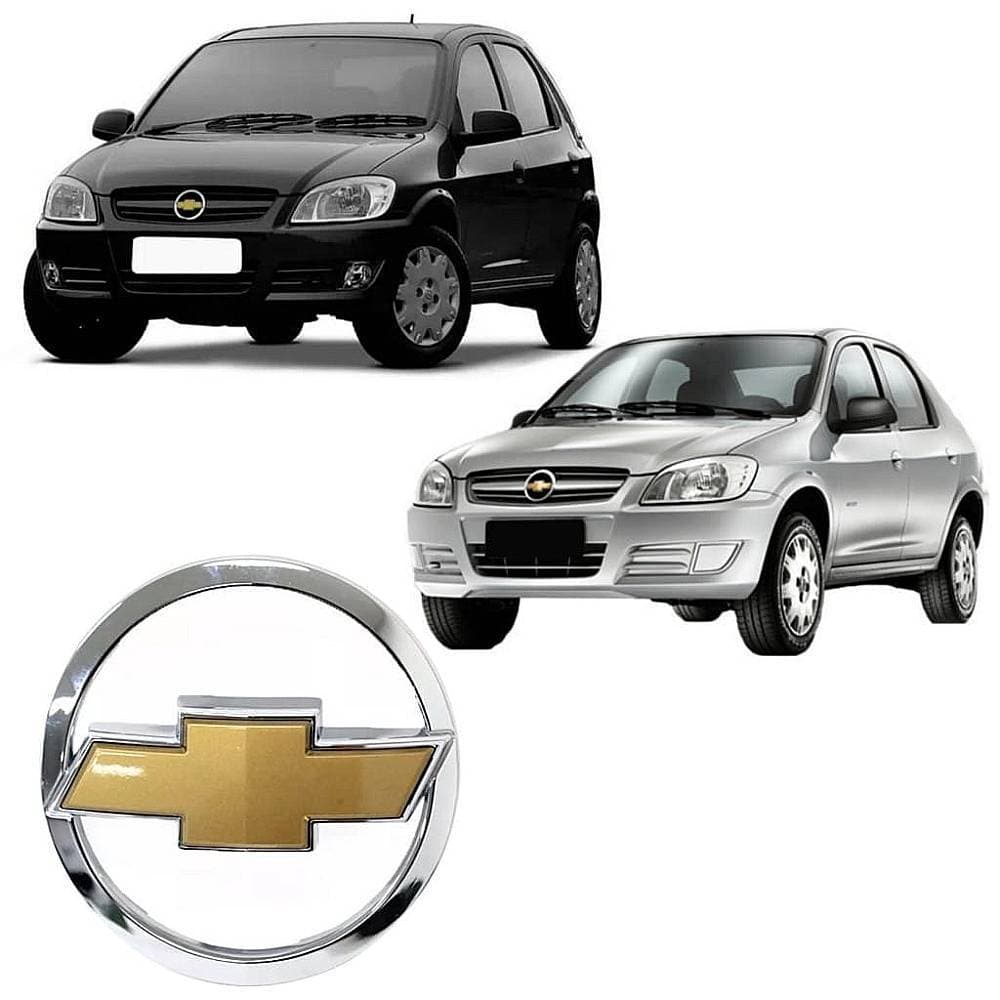 Emblema Logo Grade Dianteira Celta Prisma 2006 A 2011 Marcon 08604