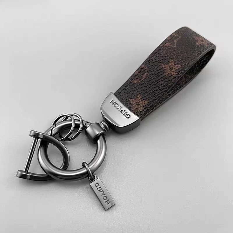 Chaveiro de carro com padrão de óculos de leitura de alta qualidade, único e criativo, estilo simples, unissex, adeq S7T