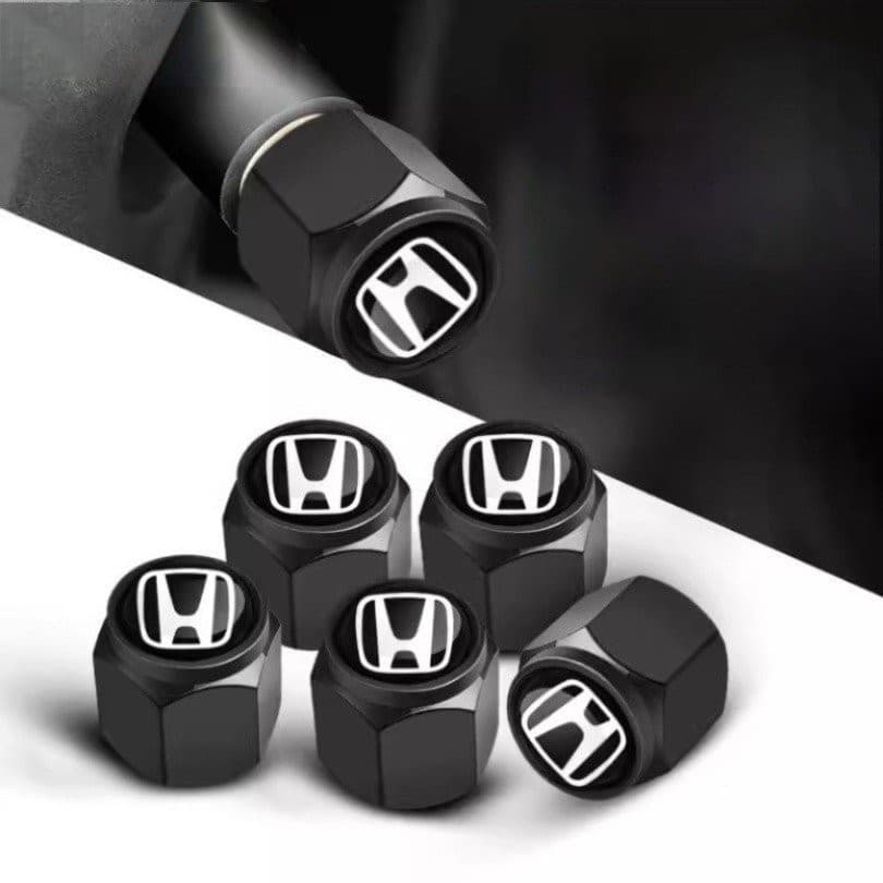 Tampa Da Válvula Do Pneu Roda De Carro , 4 Peças , Resistente À Corrosão , Para Honda Civic Accord Fit CRV Jazz Odyssey