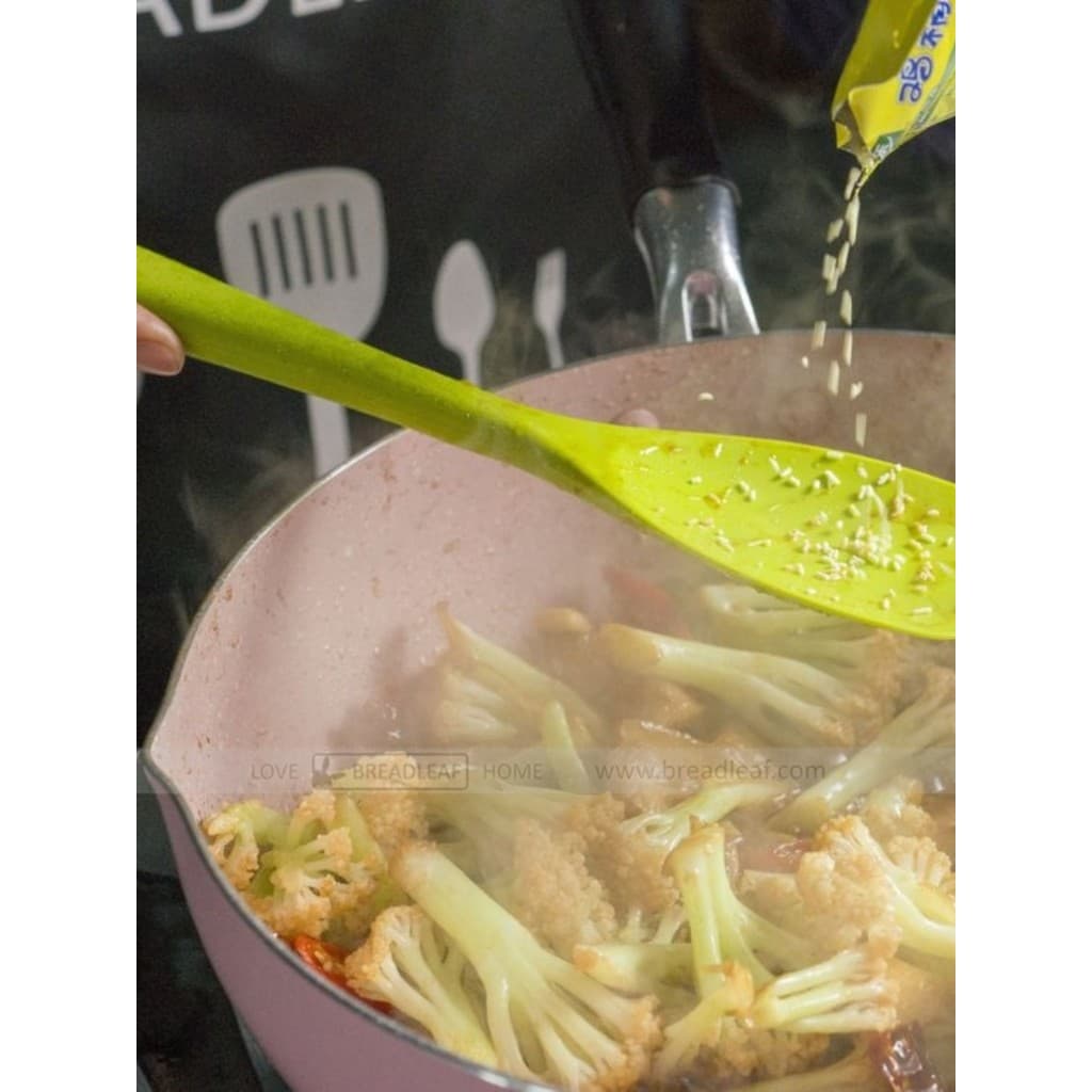 Espátula de silicone resistente a altas temperaturas/espátula de cozinha espátula antiaderente pote protetor espátula de