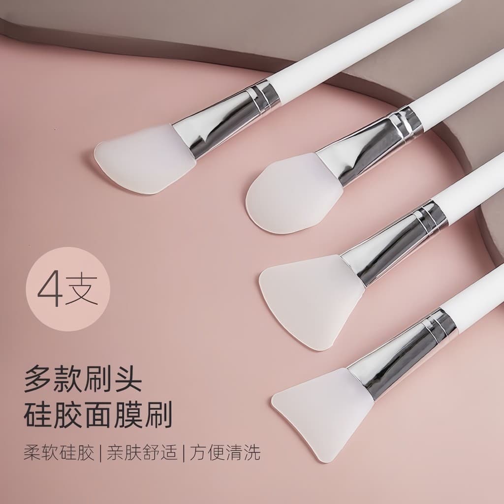 Tipo esfregaço máscara escova de Silicone máscara escova aplicar máscara de lama salão de beleza escova especial escova