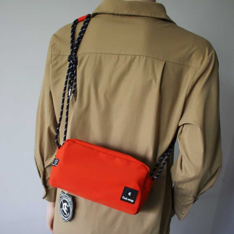 Bolsa de torrada vermelha masculina, bolsa mensageiro de ombro simples, esportiva de lona, bolsa Crossbody Casual