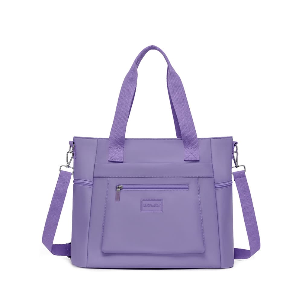 Bolsa de ombro feminina novo estilo grande capacidade Casual All-Match náilon Oxford pano Commuter portátil saco do mens