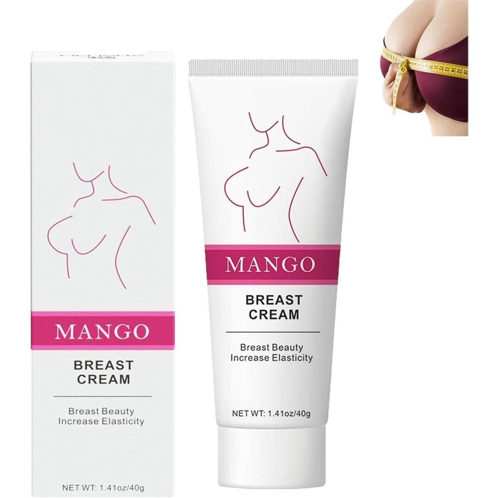 Creme para Levantamento de Seios, Manga, Creme Firmador e Potenciador para Seios, Levantamento e Tonificação Instantâneo