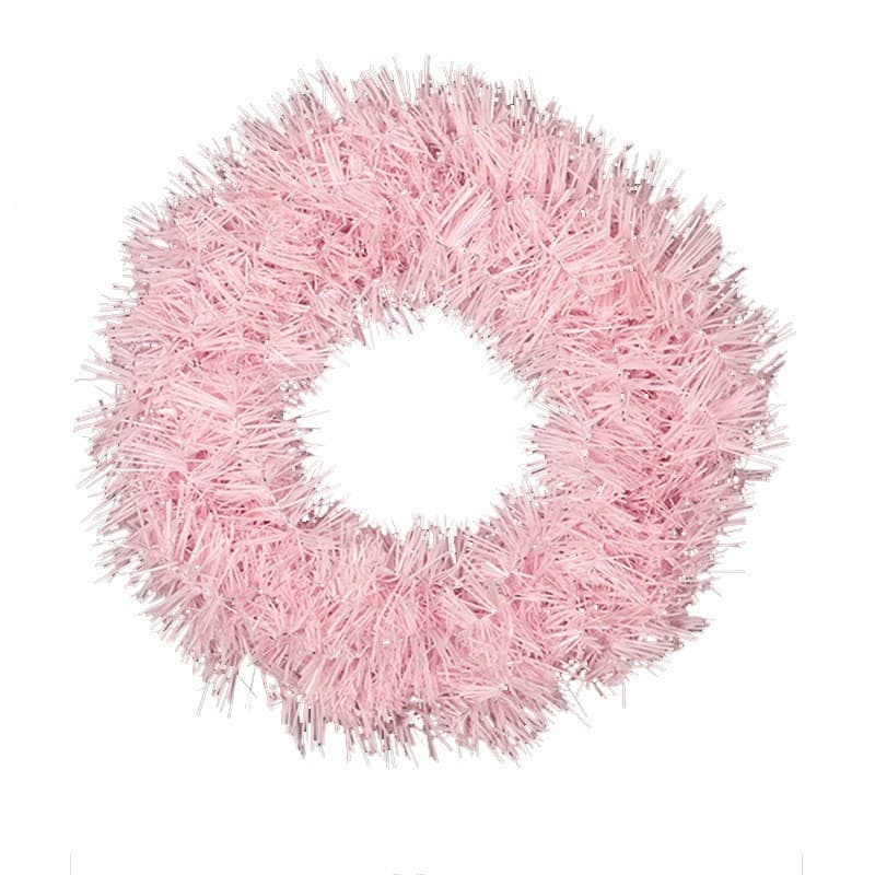 Fonte de fábrica bola de natal guirlanda 30cm decoração de natal rosa guirlanda Shopping Hotel janela ornamentos grinald