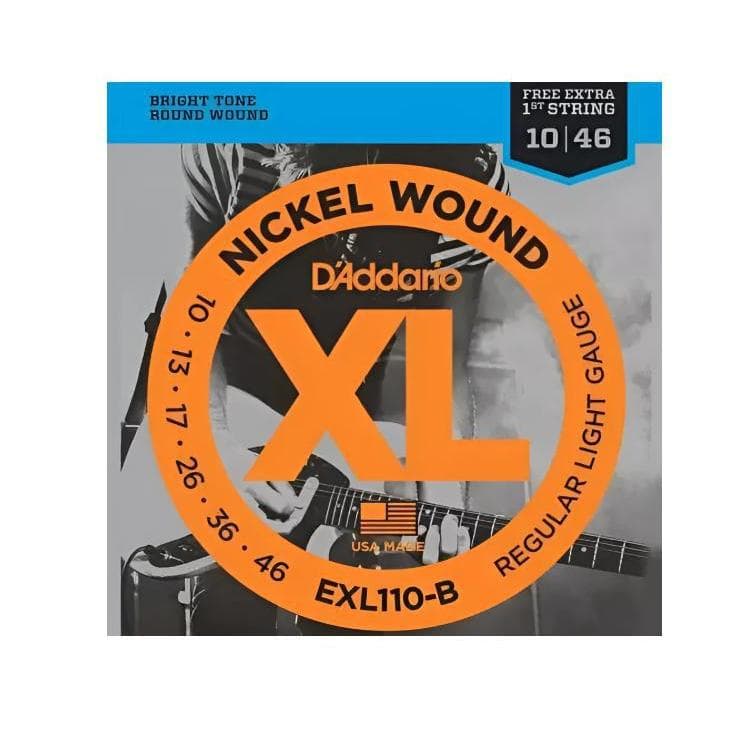 Encordoamento P/ Guitarra 010 / Daddario / Exl110-b